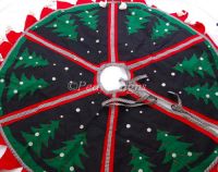 WOODLAND Christmas 56" Round Felt TREE SKIRT